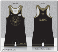 Scrap Yard Garage Singlet - Black