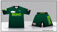Richland Bombers Wrestling Club Sub Shirt and Fight Shorts