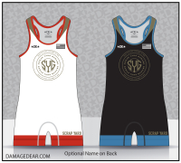 Scrap Yard Garage Freestyle Blue and Red Singlet Pack