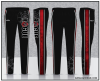 Rogue Warriors Red Warmup Pants