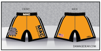 McLoughlin Bulldogs Wrestling Fight Shorts