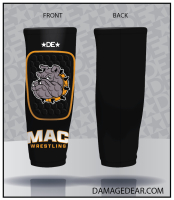 McLoughlin Bulldogs Wrestling Knee Pad Sleeve