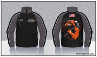 Hammerin' Hawks 2024 1/4-Zip Jacket