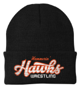 Hammerin' Hawks 2024 Black Knit Beanie