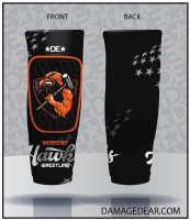 Hammerin' Hawks 2024 Knee Pad Sleeve - Black