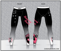 Hammerin' Hawks Wrestling 2024 Ladies Spandex Pants