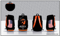 Hammerin' Hawks 2024 Sublimated Junior Bag