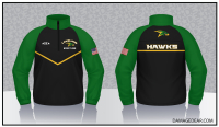 Lakeland Hawks Wrestling 2024 1/4-Zip Jacket