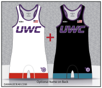 Ukiah Wrestling Club UWC Freestyle Singlet Set 