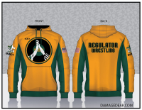 Quincy Regulators Sublimated Hoodie - Orange