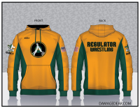 Quincy Regulators Sublimated Hoodie - Gold