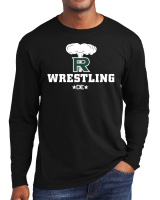 Richland Bombers Wrestling LS T-shirt - Black