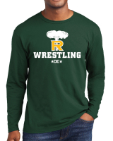 Richland Bombers Wrestling LS T-shirt - Drk Gr