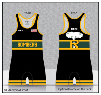 Richland Bombers Black Singlet