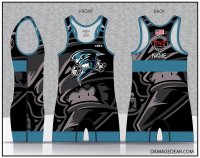 TNT Tornadoes Blue-Banded Tornado Singlet