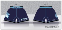 Corvallis Wrestling Womens Fight Shorts