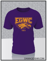 EGWC T-shirt - Purple/Orange