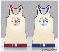 Relentless Freestyle Red and Blue Singlet Pack