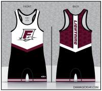 Franklin Lightning Singlet - Black & White