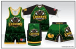 Darrington Loggers Rash Guard Silver Package