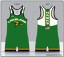 Lakeland Hawks Singlet - Green