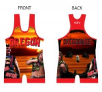 Women's Red 2017 Team Oregon Singlet